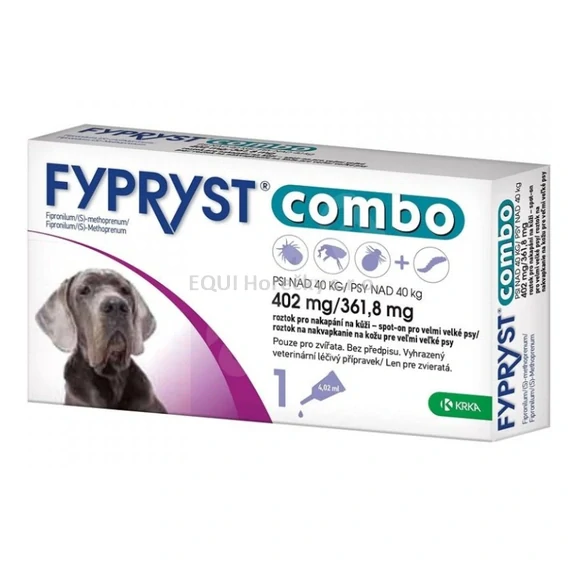 Fypryst COMBO spot on XL 1x402mg/361,8mg pes 40-60kg