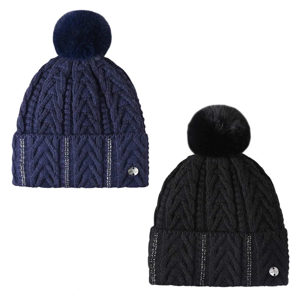 Zimní čepice HVP Madalyn AW 25 s krystalky