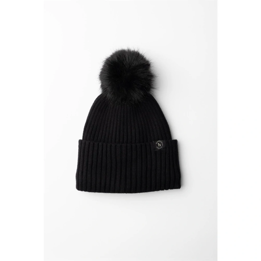 Pletená čepice Horze AW 25/26 Nele, černá