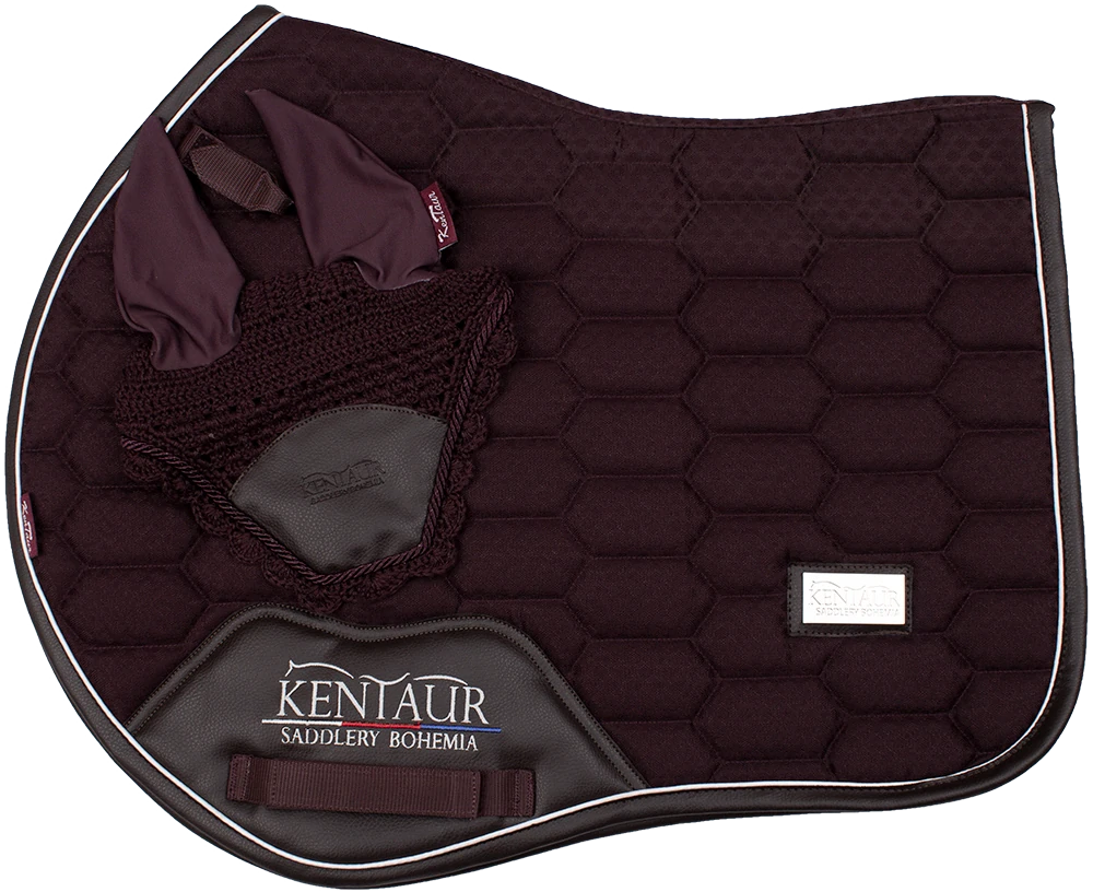 Set dečka + čabraka Kentaur, Pony - vínová