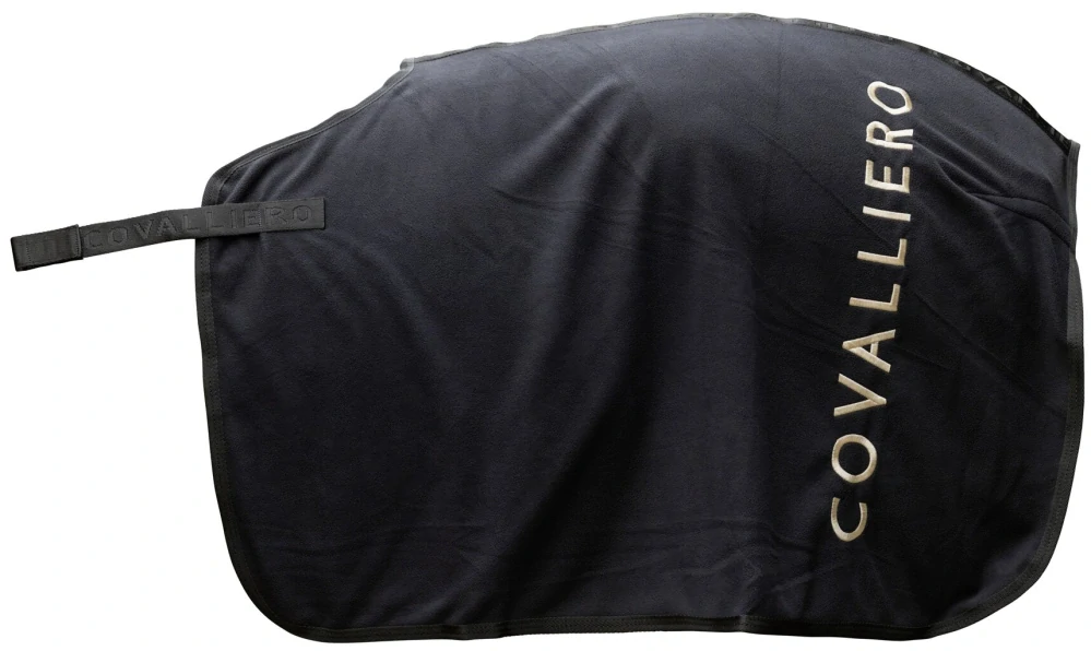 Bederní fleecová deka Covalliero AW 2025/26, černá