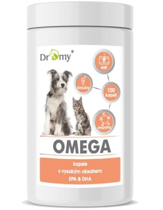 Dromy Omega 3 kapsle EPA & DHA 100 cps.