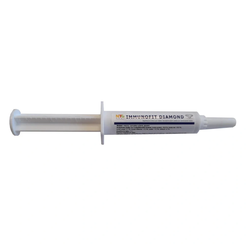 Imunostimulační pasta pro novorozená telata Immunofit Diamond, 15 ml