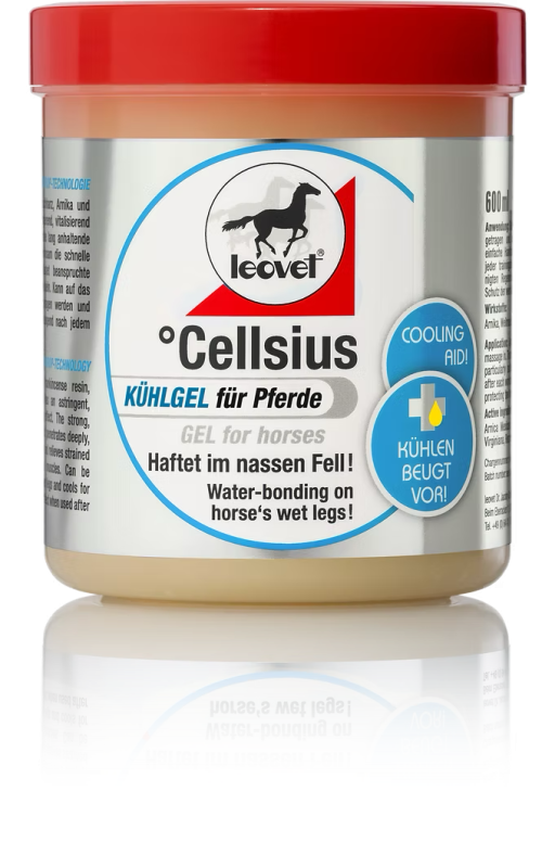 Leovet Chladivý gel s dlouhotrvajícím účinkem pro rychlou regeneraci unavených nohou Celsius (Balení 600 g)