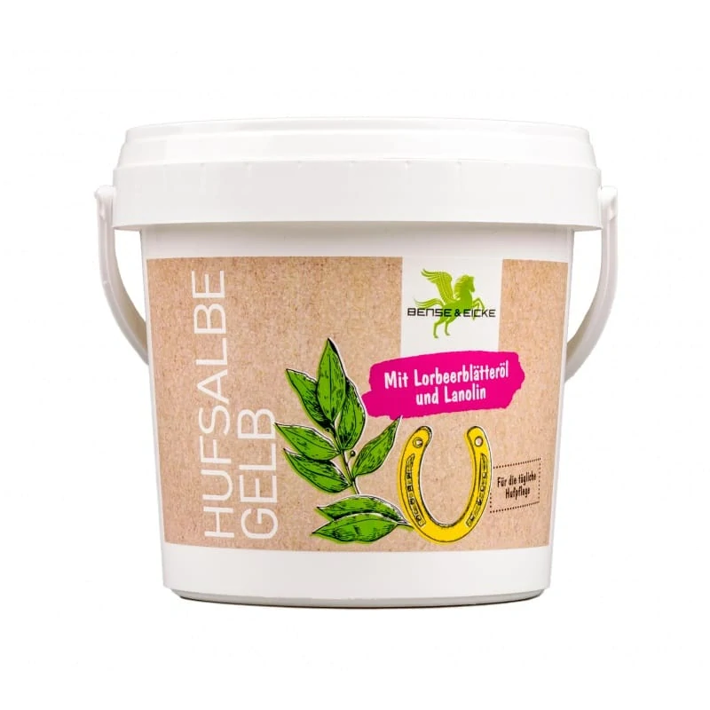 Mazání na kopyta B & E 500 ml žluté