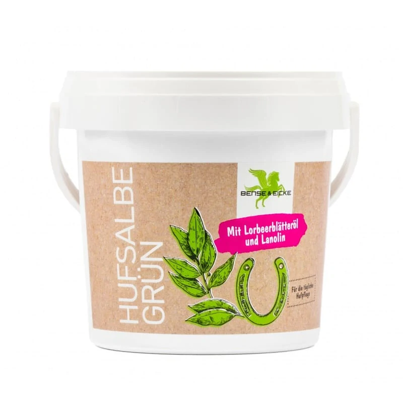 Mazání na kopyta B & E 500 ml zelené