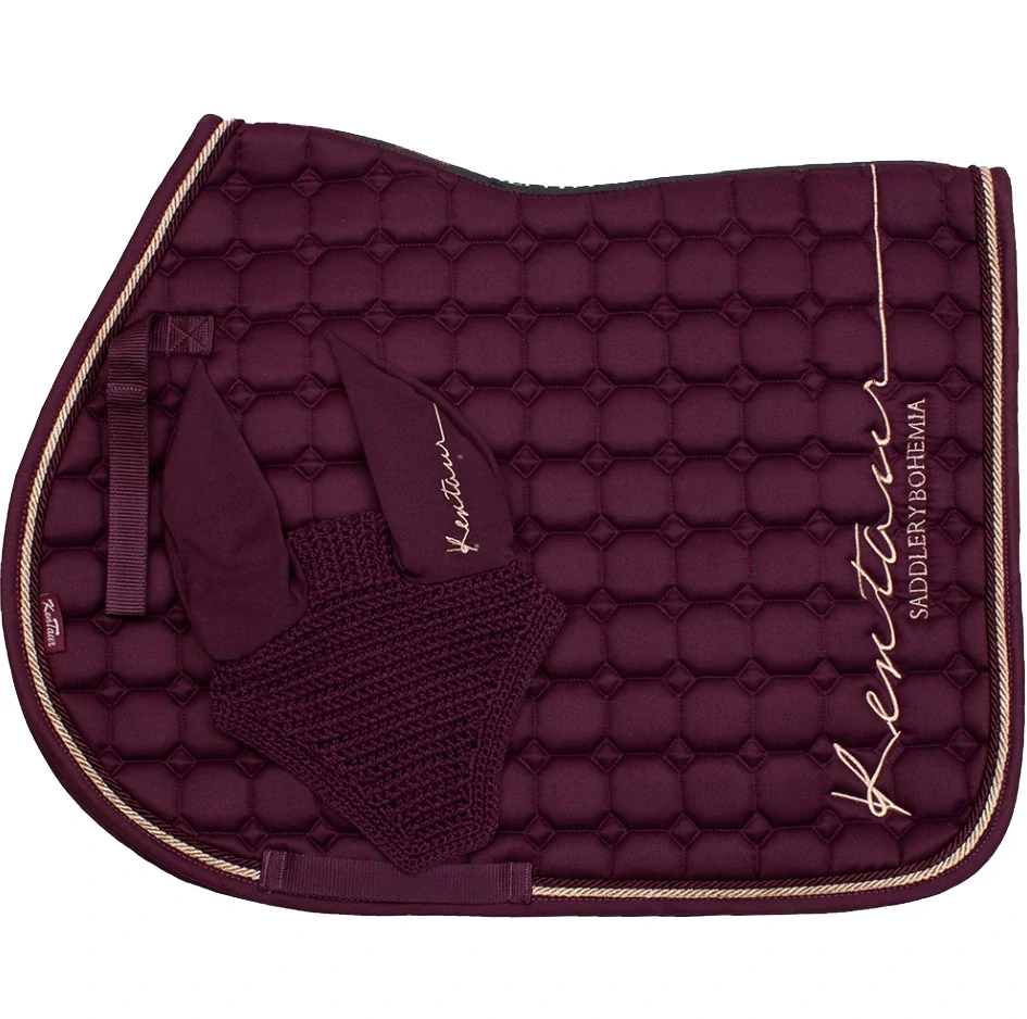 Set podsedlová dečka + čabraka Kentaur Rose Gold, VS (více barev)
