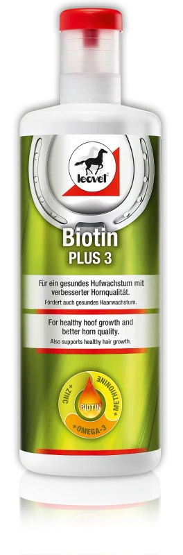 Leovet - Tekutý Biotin plus s methioninem, zinkem a omega 3 (Láhev s dávkovačem, 1 l)