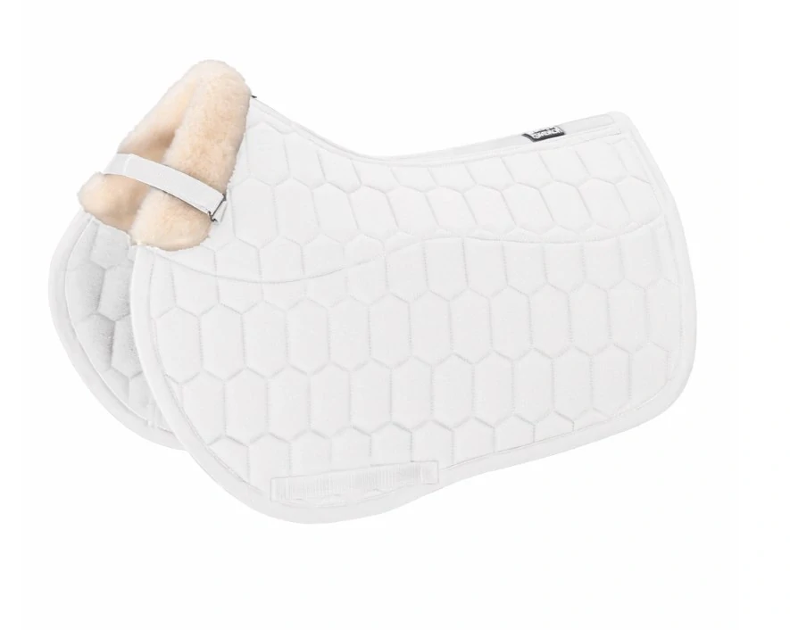 Podsedlová dečka Eskadron Cotton Evo-Wool, VS - bílá