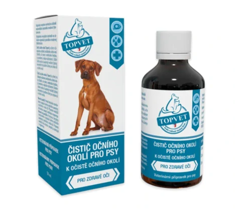 Topvet Čistič očního okolí pro psy 50 ml