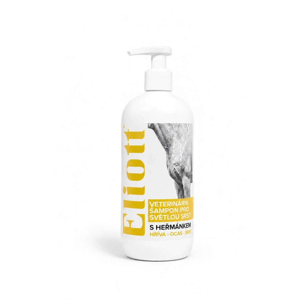 Šampon bylinný s heřmánkem Eliott pro světlé koně 500 ml