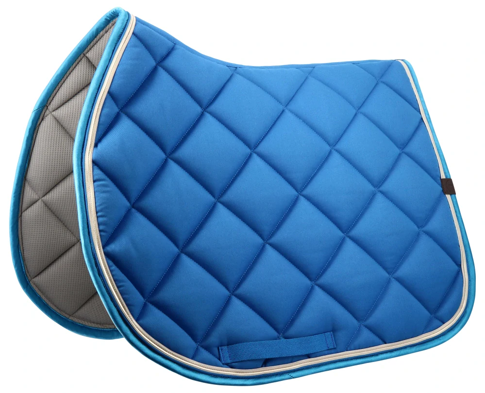 Podsedlová dečka EQUITHEME Classic, modrá