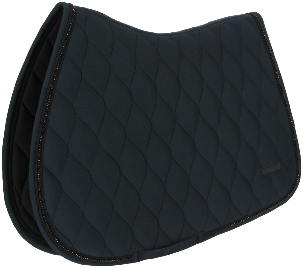 Podsedlová dečka Equitheme Pearl, navy blue