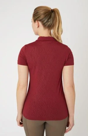 Dámské triko Horze Lyla, vínové