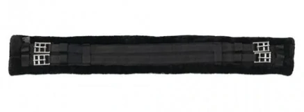 Drezurní podbřišník Norton s beránkem, černý