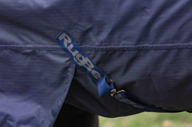 Výběhová deka pro koně RugBe HighNeck tmavě modrá