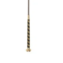 Drezurní bič, délka 110 cm zlatá
