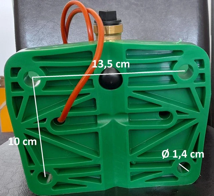 Vyhřívaná misková napáječka s niplem HP 20 RBH, plastová, 230V