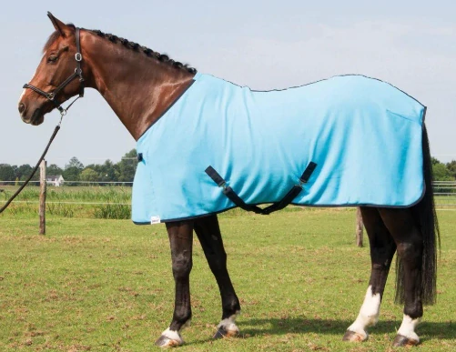 Odpocovací deka HH, světle modrá