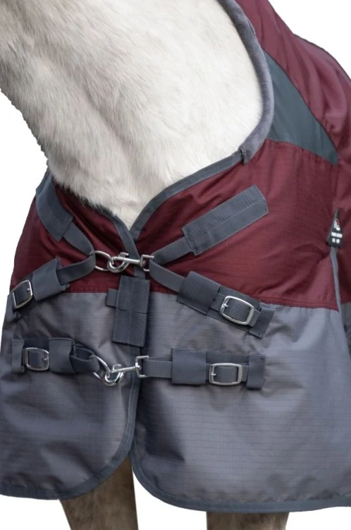 Zimní deka s vysokým krkem -Yukon- 600D, podšívka fleece