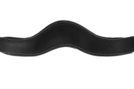 Kožená uzdečka Covalliero Clincher, černá