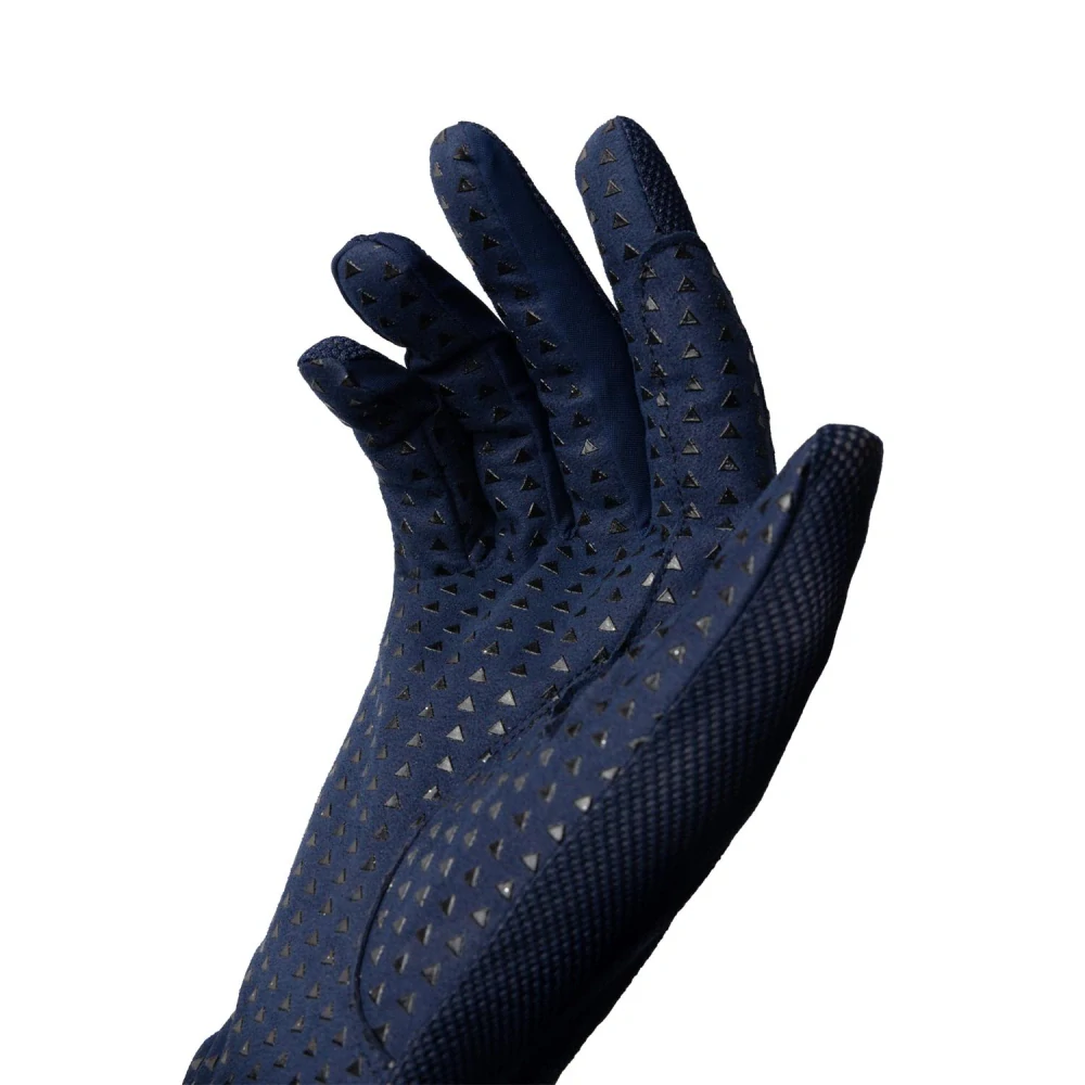 Jezdecké rukavice Horze Ruby SS 2025, modré