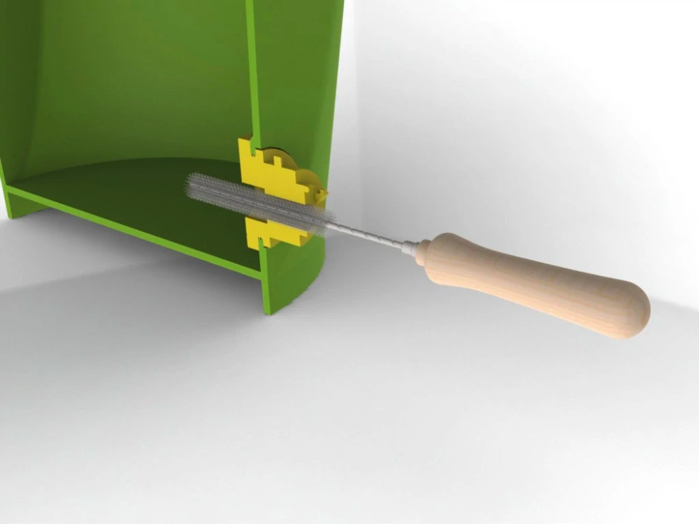 Kbelík pro telata s hygienickým ventilem 8 l, bez držáku