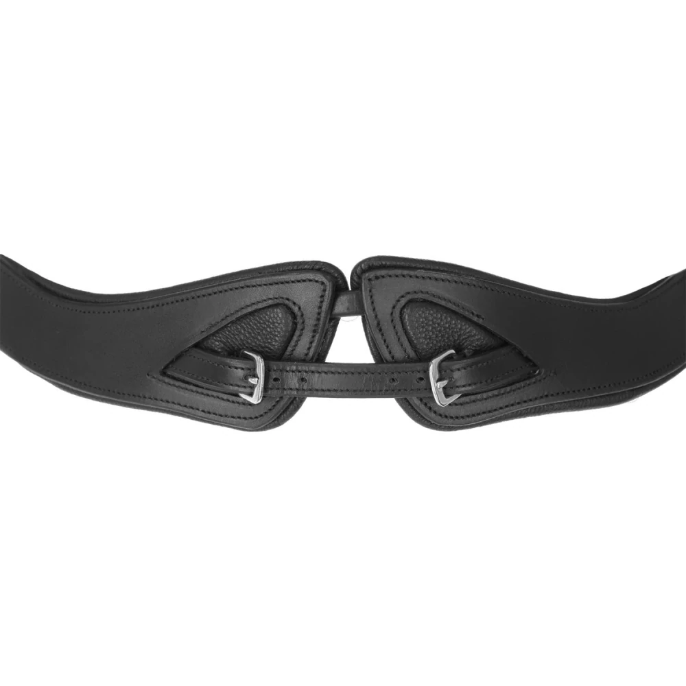 Kožená uzdečka Covalliero Anatomic, černá