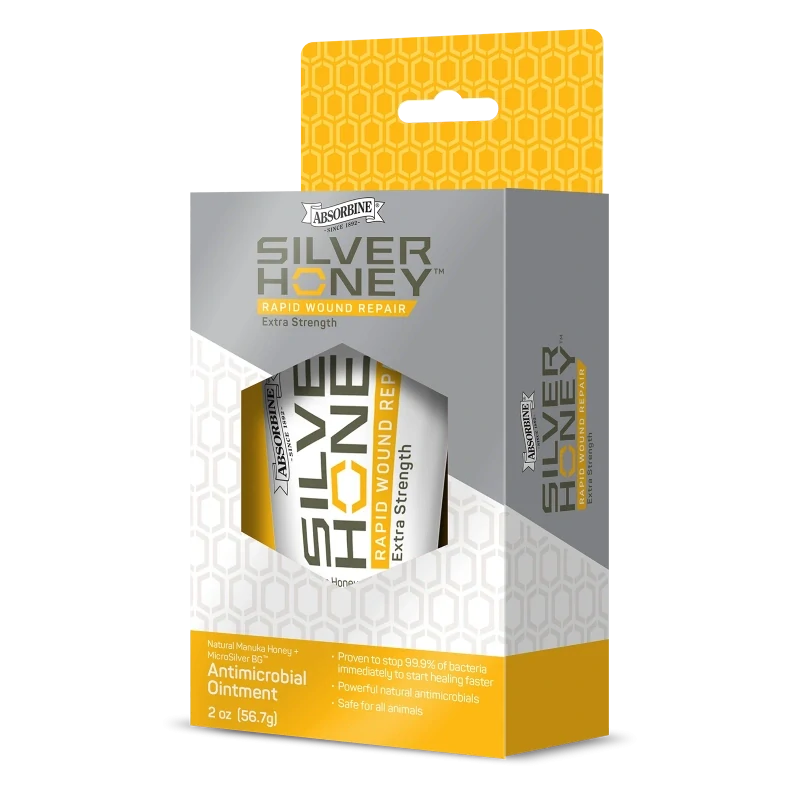 Mast na péči o povrchové rány Silver Honey Rapid Wound Repair, tuba 56,7g