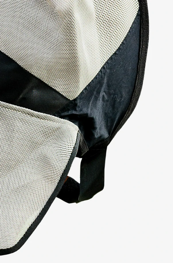 Maska proti hmyzu s ušima Horze, krytka přes nos, béžová