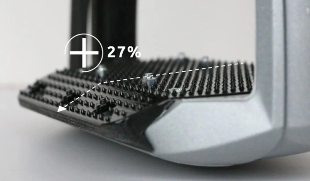 Bezpečnostní třmeny Freejump Soft Up Pro Plus, černé