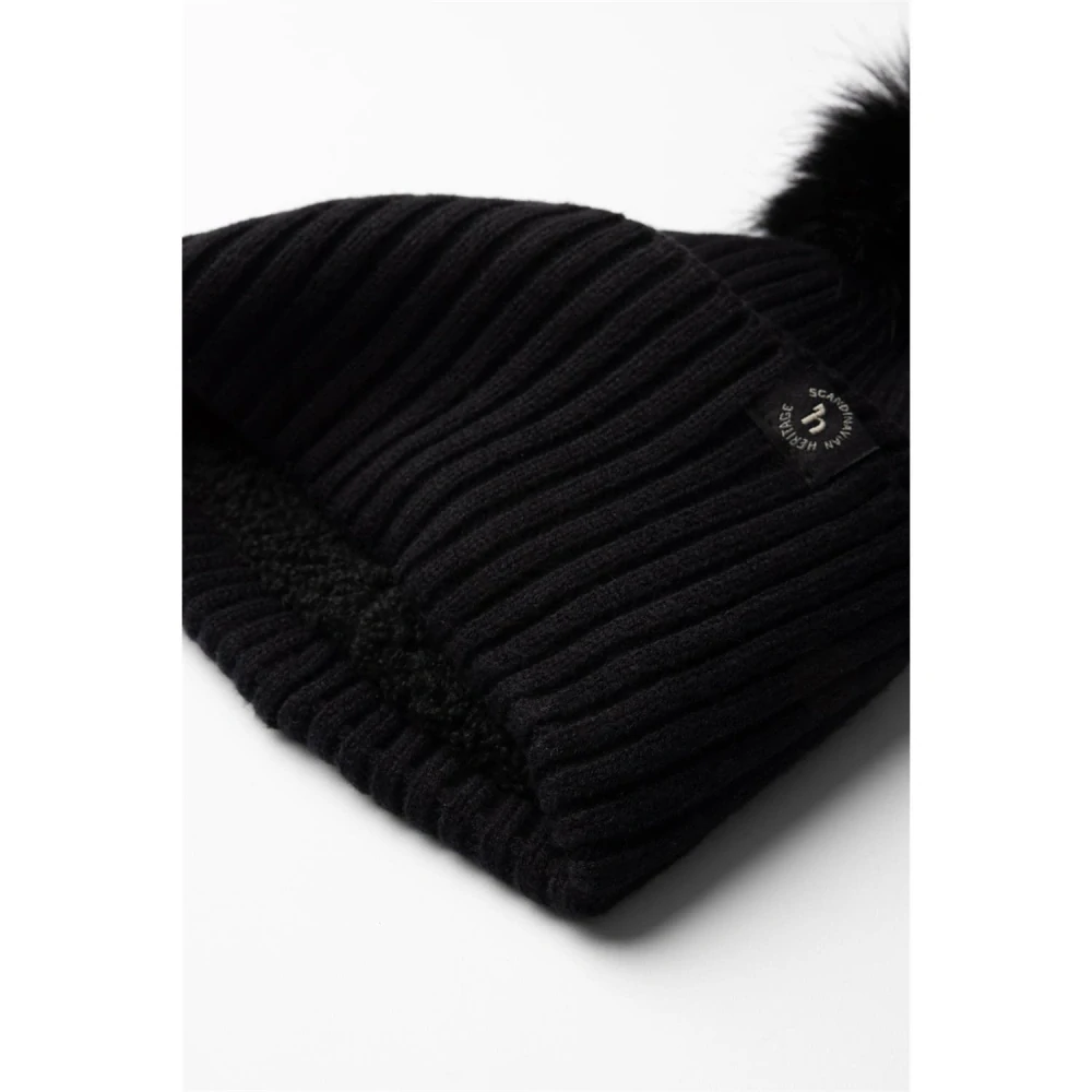 Pletená čepice Horze AW 25/26 Nele, černá