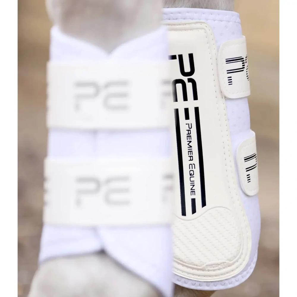 Chrániče Premier Equine Velox Air, bílé