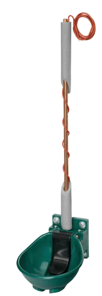 Vyhřívaná misková napáječka s jazykem SB 2 RBH, plastová, 24 V