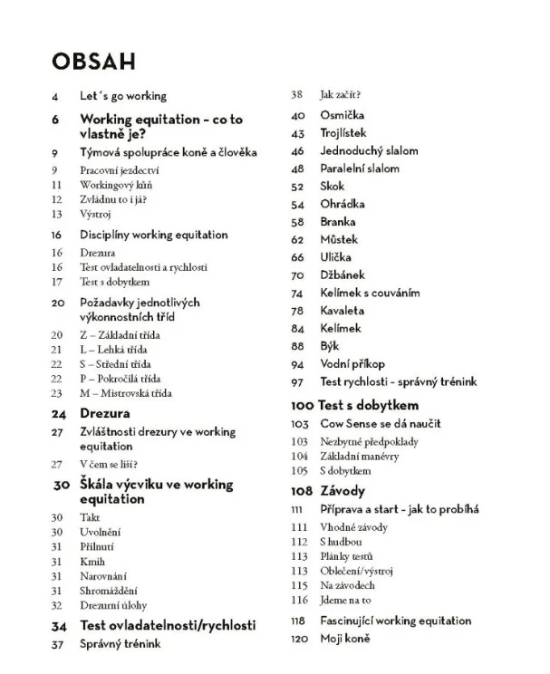 Kniha Working - Equitation