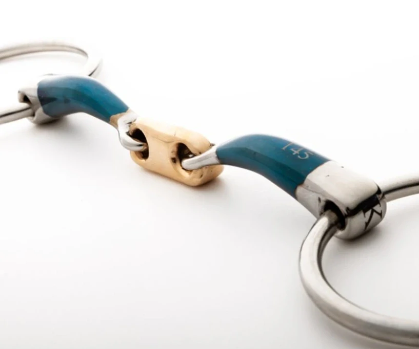 Stihlové udidlo "Ergonomic" tenké pouze 14mm-2x lomené