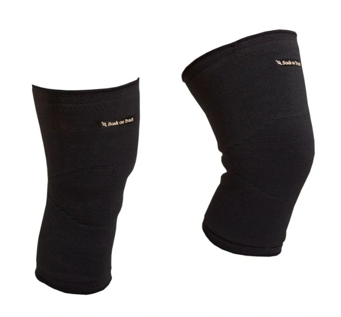 Terapeutická bandáž na koleno Back on Track X-Stretch, černá