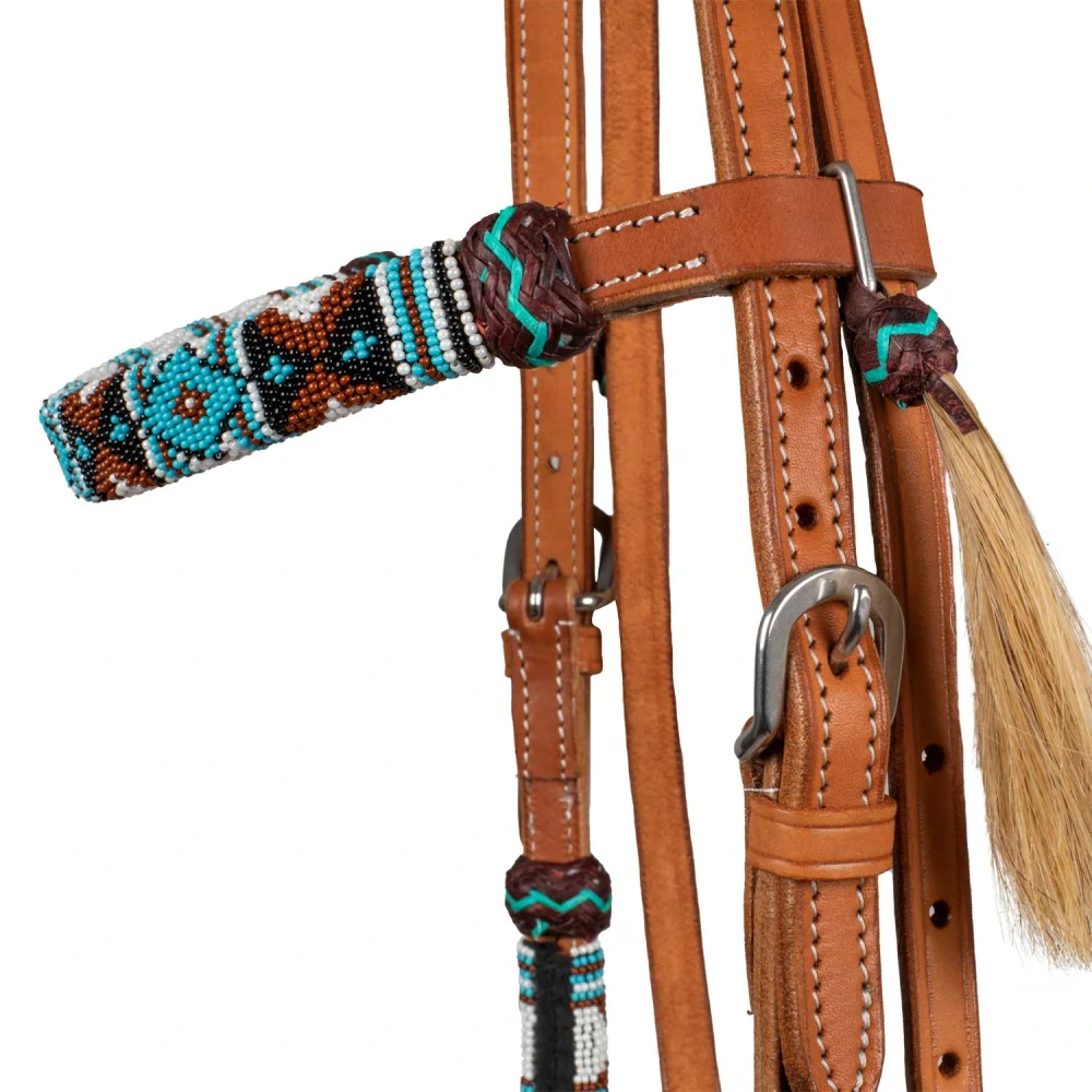 Westernová uzdečka Navajo pearls Pool´s