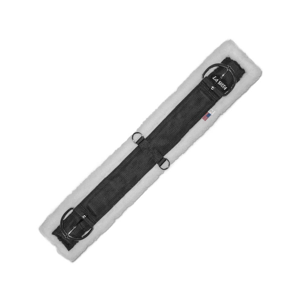 Westernový podbřišník Lakota - syntetický beránek