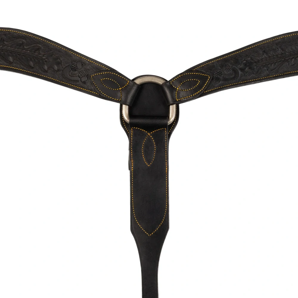 Westernový poprsník Lakota zdobený Flowers