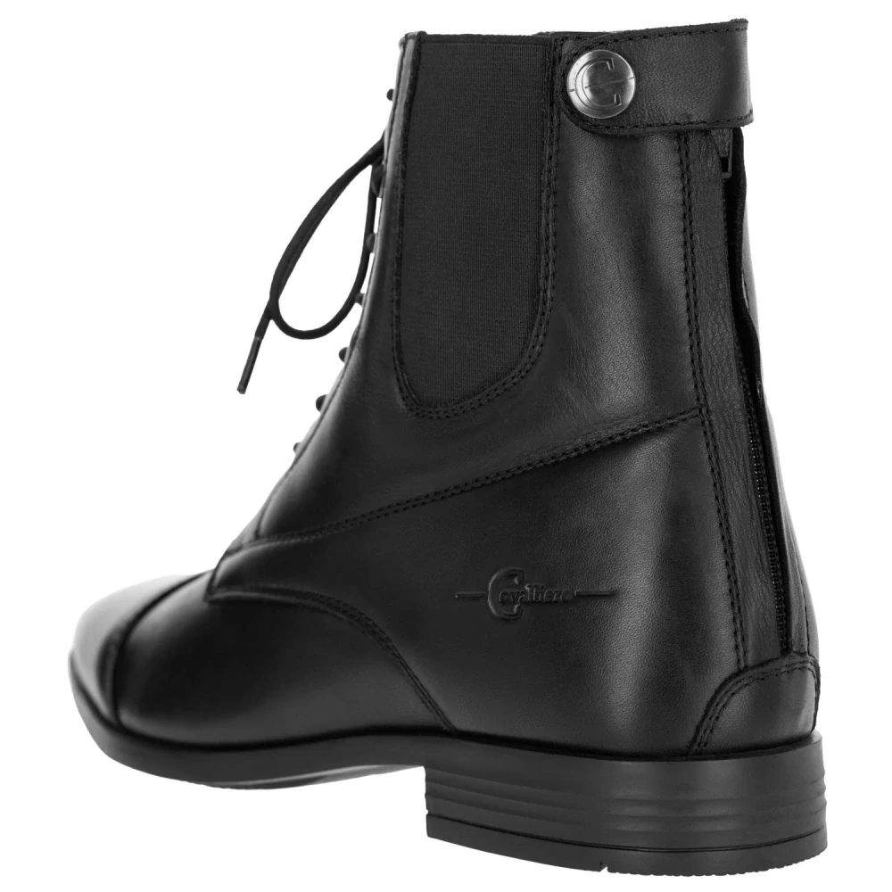 Kožená perka Covalliero Premium, černá