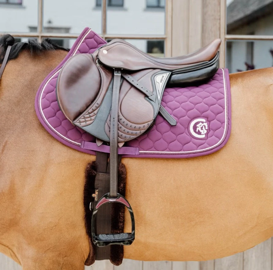 Kentucky Podsedlová dečka Onion Quilt, VS, fialová