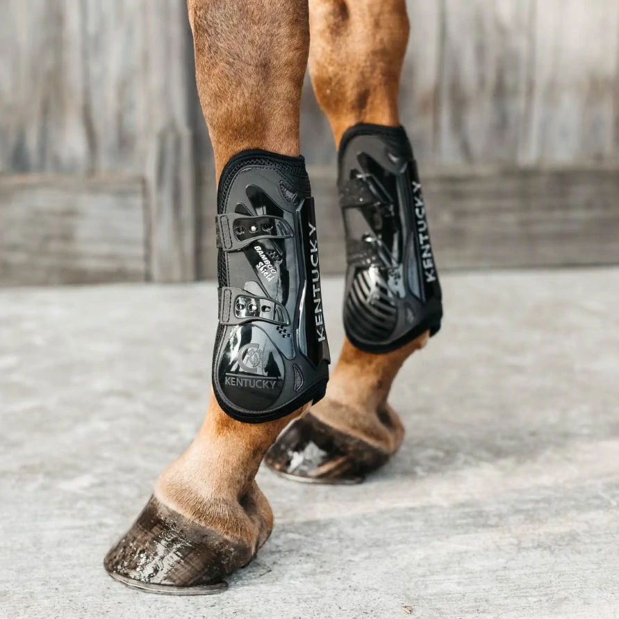 Přední chrániče Kentucky Bamboo Elastic, černé