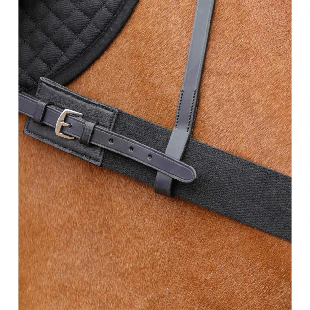 Poprsník Premier Equine Zimella Elastic, černý, vel. Full