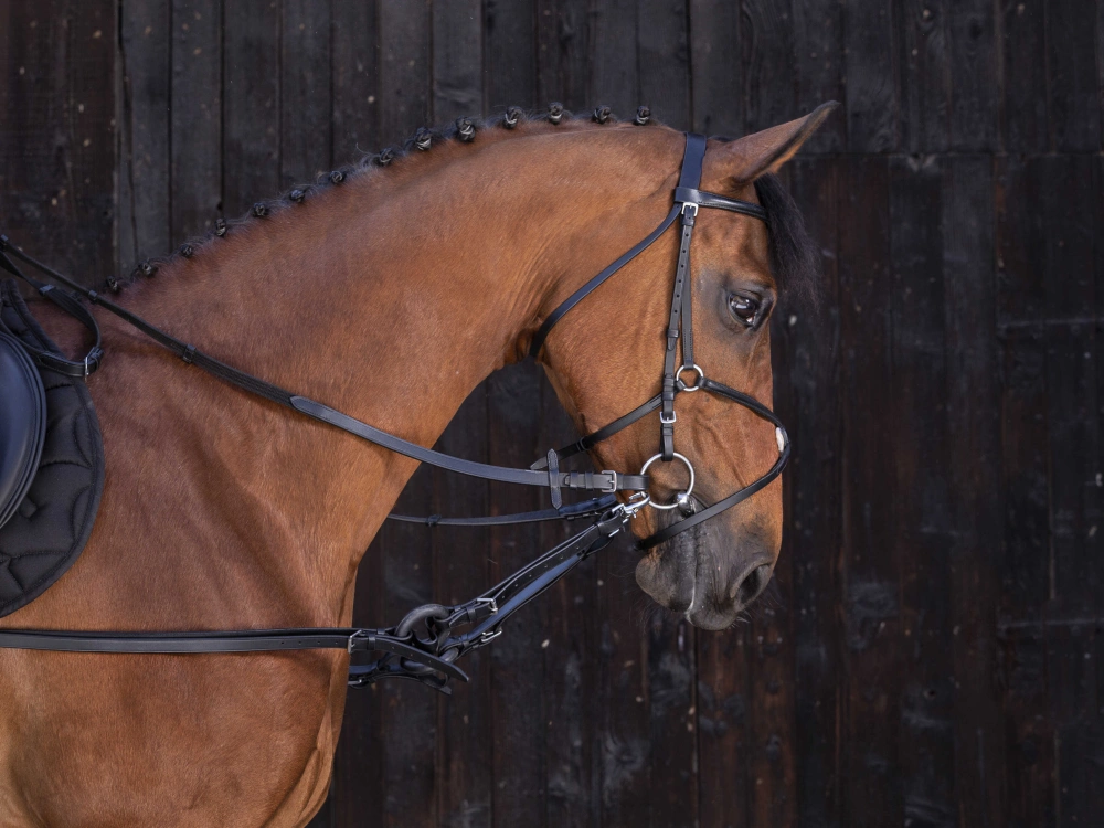 Kožené vyvazovačky RW, gumový kroužek, vel. Full