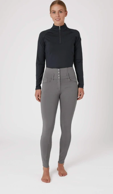 Dámské jezdecké rajtky Horze Tara, šedé