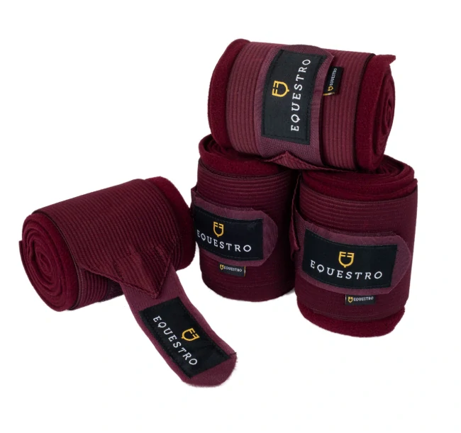 Bandáže kombinované EQUESTRO, 4 ks, 3 m (více barev)