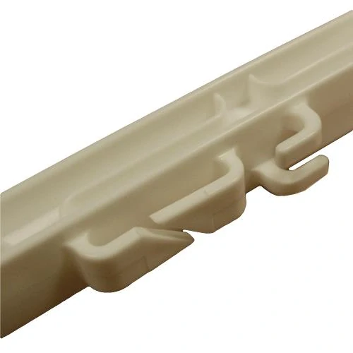 Tyčka pro elektrický ohradník STANDARD plast bílý, 10 úchytů, 90 cm
