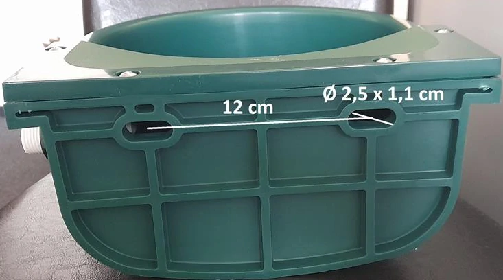 Napáječka plováková ECO S522, plastová, 3l