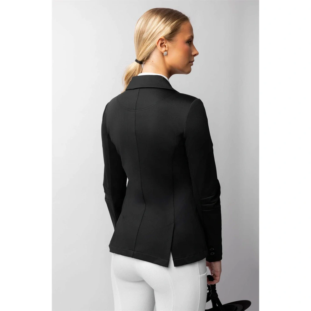 Dámské jezdecké sako Horze Ada Glimmer S/S 2025, černé
